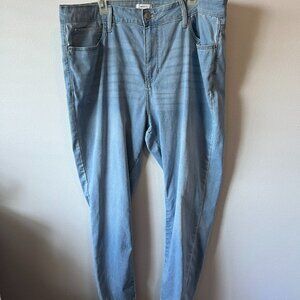 Gorgeous Blue Forever21+ Jeans, Great condition, stretchy,Plus Size 20